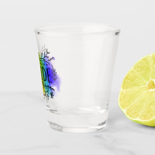 Pride in Waterverf Shot Glas (Rechts)