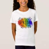 Pride in Waterverf T-shirt (Voorkant)