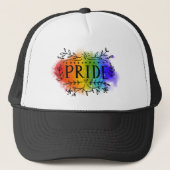 Pride in Waterverf Trucker Pet (Voorkant)
