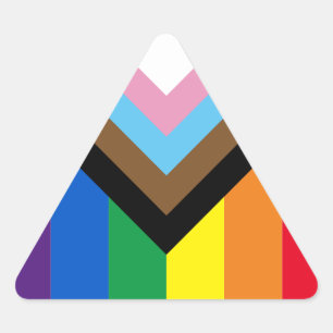 Pride Inclusieve diversiteit regenboog Lgbtq homov Sticker