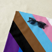 Pride Inclusive regenbow Lgbtq gay flag Strandlaken (In situ)