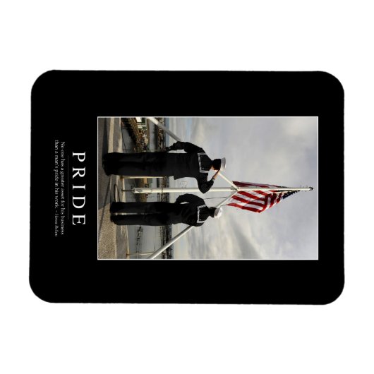 Pride: Inspirerend Citaat 1 Magneet (Horizontaal)