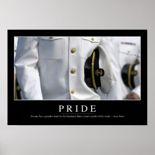 Pride: Inspirerend Citaat 2 Poster