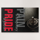 Pride is Forever Bodybuilding Motivatie Legpuzzel (Horizontaal)