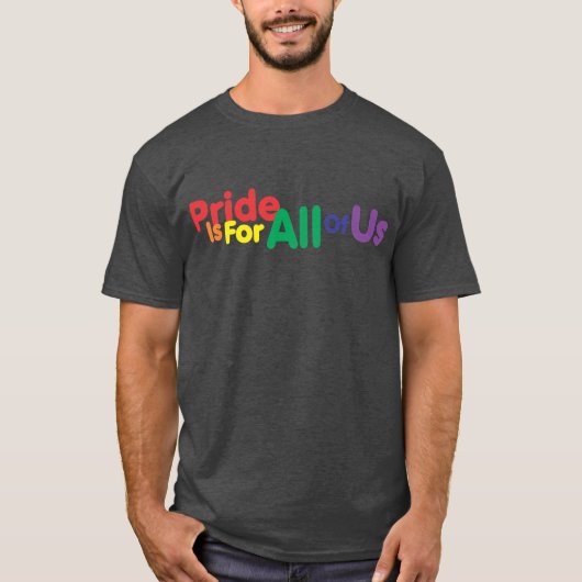 Pride is voor ons allemaal Shirt (Voorkant)