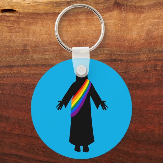 Pride Jesus Bagde Sleutelhanger (Voorkant)