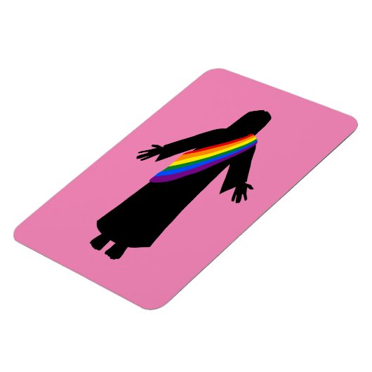Pride Jesus Magnet Magneet (Linkerzijde)