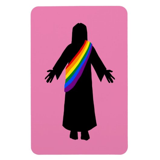 Pride Jesus Magnet Magneet (Verticaal)