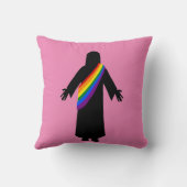 Pride Jesus Pillow Kussen (Achterkant)