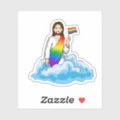 Pride Jesus Sticker (Vel)