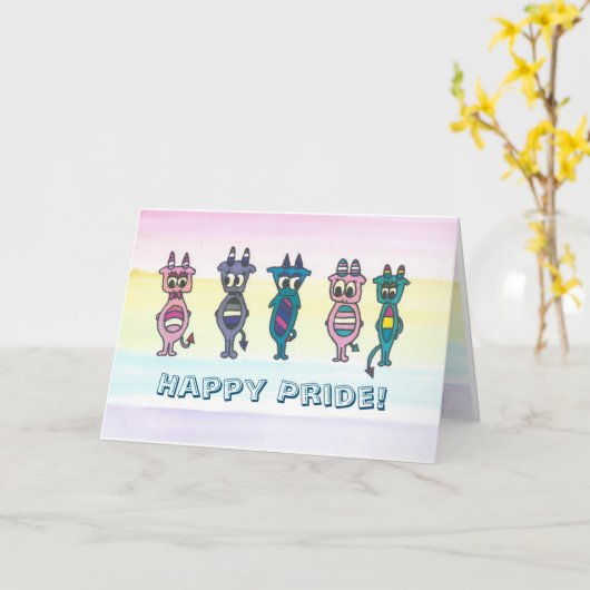 Pride Kaart (Gele Bloem)