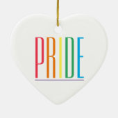 PRIDE Keramisch Hart Ornament (Achterkant)