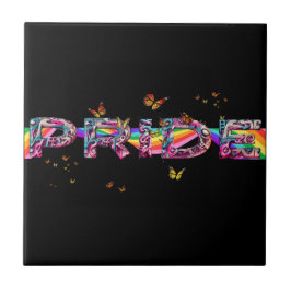 Pride keramische Tegel vieren Tegeltje