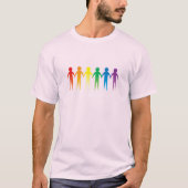 Pride-keten T-shirt (Voorkant)