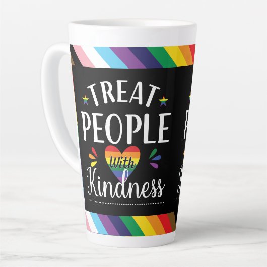Pride Kindness Latte Mok (Linkerhoek)