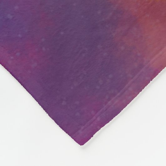 Pride Kitsune en Columbine Flowers Fleece Deken (Hoek)