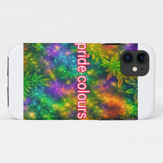 Pride kleur Case-Mate iPhone case (Achterkant (horizontaal))