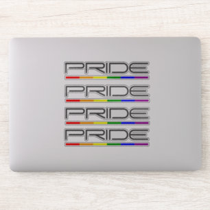 Pride kleuren Gay Pride Sticker