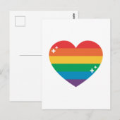 Pride | Kleurig regenboogontwerp Briefkaart (Voorkant / Achterkant)