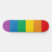 Pride | Kleurig regenboogontwerp Skateboard (Horizontaal)