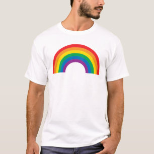 Pride   Kleurig regenboogontwerp T-shirt