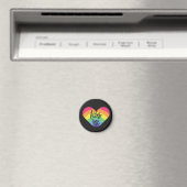 Pride, kus me, liefde is eerlijk. magneet (Insitu (Vaatwasser))