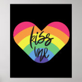 Pride, kus me, liefde is eerlijk. poster (Voorkant)