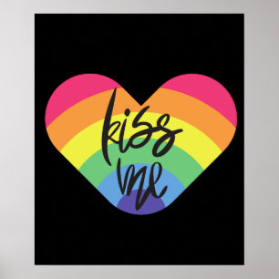 Pride, kus me, liefde is eerlijk. poster