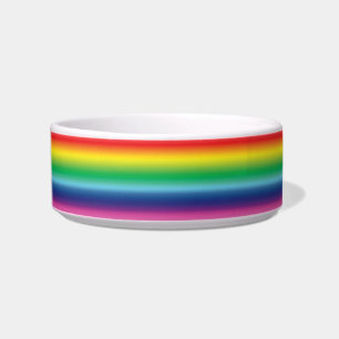Pride lgbetq regenboogkleurige hond, kat voerbakje