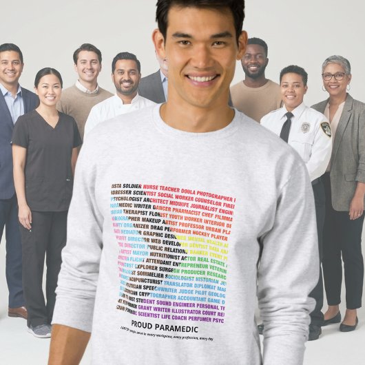 Pride LGBT Diversiteit Aangepaste Regenboog Woordw Trui