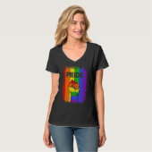 Pride Lgbt Flag Gay Rainbow Colorful T-shirt (Voorkant volledig)