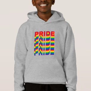 Pride lgbt lgbtq gay regenboog retro kleuren kinde