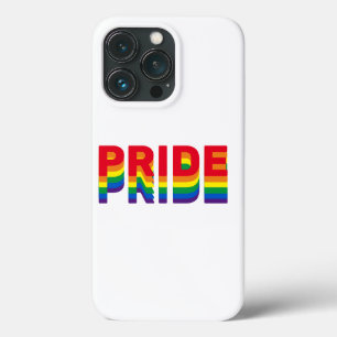 Pride lgbt lgbtq homo-regenboog wit Case-Mate iPhone case