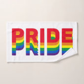 Pride lgbt lgbtq homo-regenboogretro kleuren bad handdoek (Handdoek)