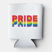 Pride lgbt lgbtq homo-regenboogretro kleuren blikjeskoeler (Voorkant)