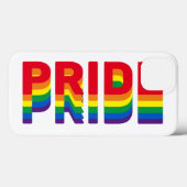 Pride lgbt lgbtq homo-regenboogretro kleuren Case-Mate iPhone case (Achterkant (horizontaal))