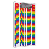 Pride lgbt lgbtq homo-regenboogretro patroon klembord (Rechts)