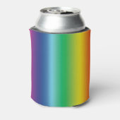 Pride lgbt lgbtq lgbtqia regenboog vlag kleuren blikjeskoeler (Blikje Achterkant)