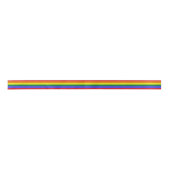 Pride LGBT Rainbow Ribbon Satijnen Lint (Voorkant)