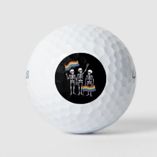 Pride LGBT Rechten Lesbienne Gay Bondgenoot LGBTQ  Golfballen