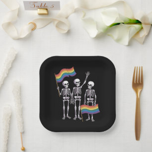Pride LGBT Rechten Lesbienne Gay Bondgenoot LGBTQ Papieren Bordje