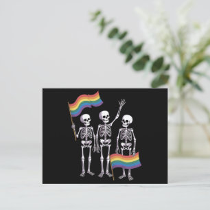 Pride LGBT-rechten Lesbische Gay Ally LGBTQ Trans Briefkaart