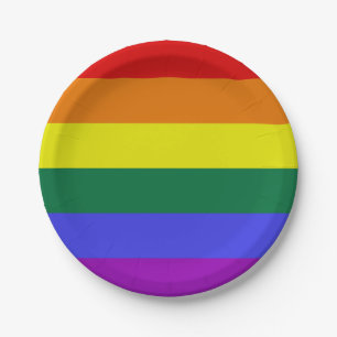 Pride LGBT-regenboog Papieren Bordje