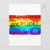 Pride LGBT-vlag Briefkaart (Voorkant)