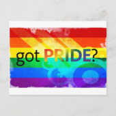 Pride LGBT-vlag Briefkaart (Voorkant)