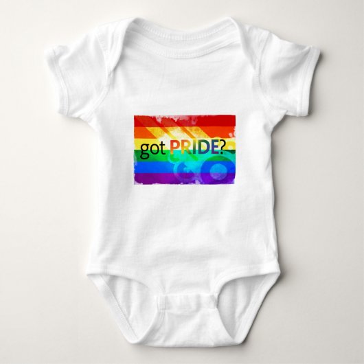 Pride LGBT-vlag Romper (Voorkant)
