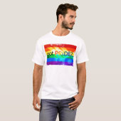 Pride LGBT-vlag T-shirt (Voorkant volledig)