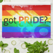 Pride LGBT-vlag Theedoek (Gevouwen)