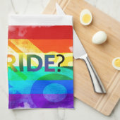 Pride LGBT-vlag Theedoek (Quarter Fold)