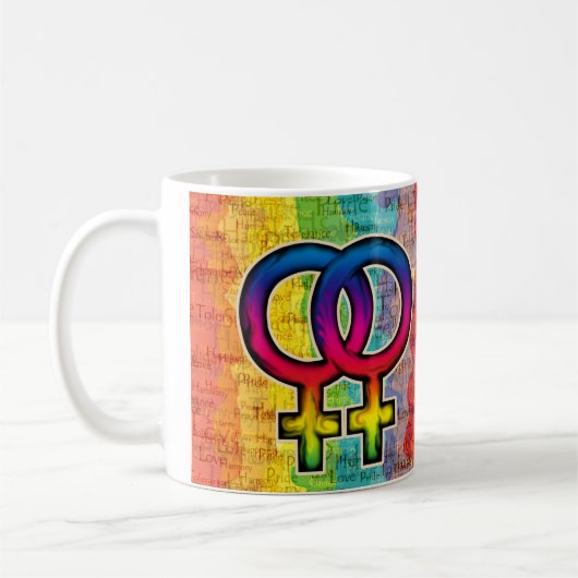 Pride LGBT Women Rainbow Mok (Links)